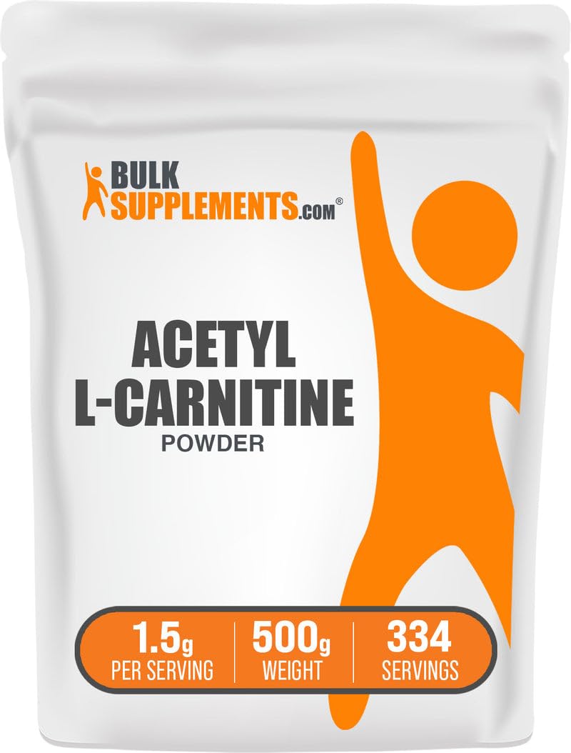 BulkSupplements.com Acetil L-Carnitina en polvo