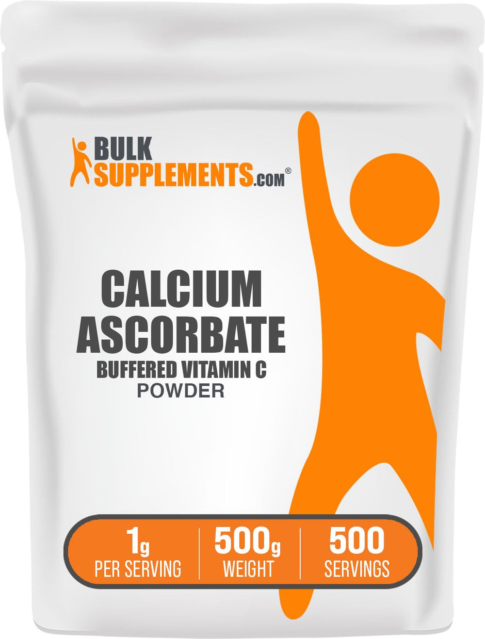 BulkSupplements.com Ascorbato de Calcio en Polvo
