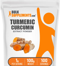 BulkSupplements.com extracto de cúrcuma en polvo