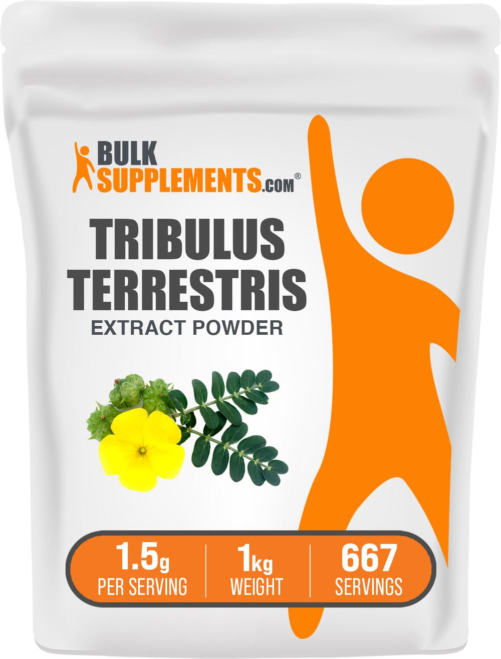 BulkSupplements.com Extracto de Tribulus Terrestris