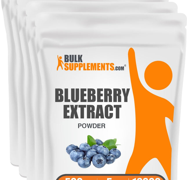 BulkSupplements Extracto de Arándano en Polvo
