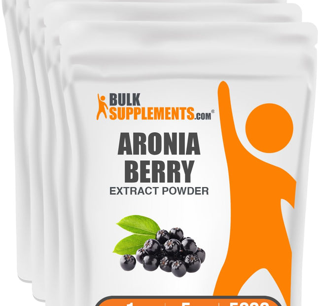 BulkSupplements Extracto de Aronia en Polvo