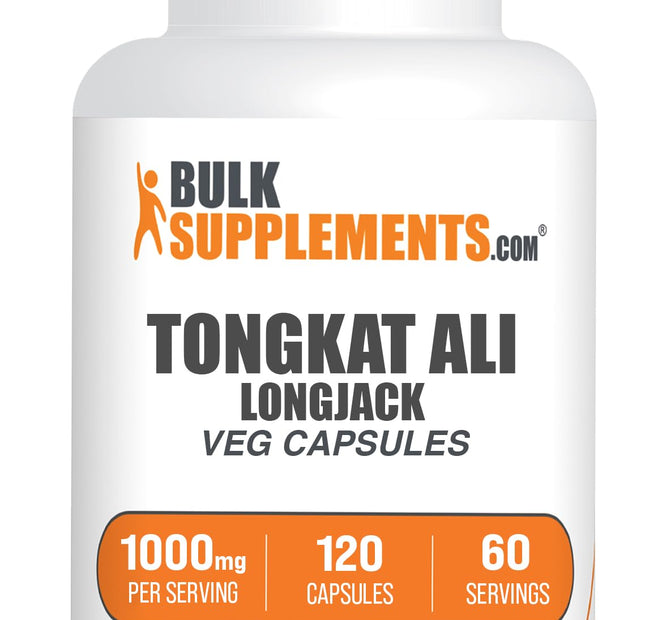 BulkSupplements Extracto de Longjack 120 cápsulas