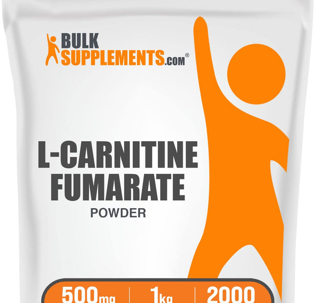 BulkSupplements L-Carnitina Fumarato 500 mg