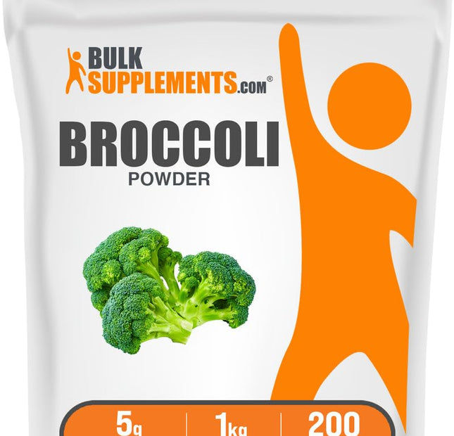 BulkSupplements Polvo de Brócoli Orgánico