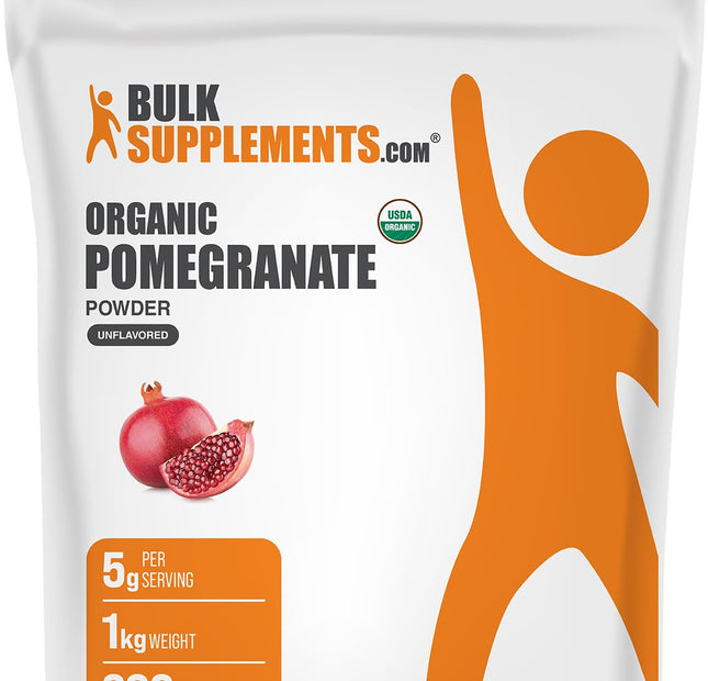 BulkSupplements Polvo de Granada Orgánico