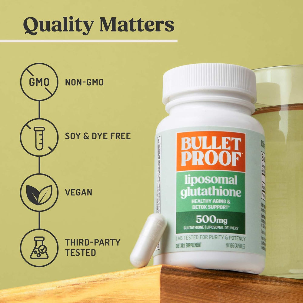 Bulletproof Glutatión 30 cápsulas