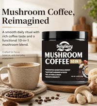 Café energizante con reishi y chaga