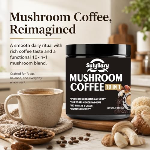 Café energizante con reishi y chaga