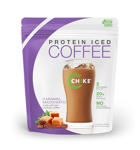 Café helado CHIKE sabor caramelo