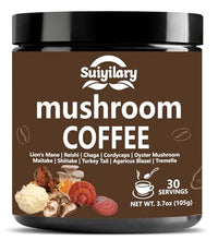 café instantáneo de champiñón saludable