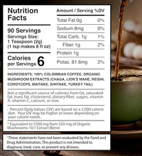 Café keto con superalimentos nutritivos