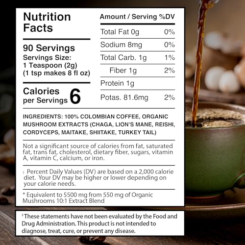 Café keto con superalimentos nutritivos