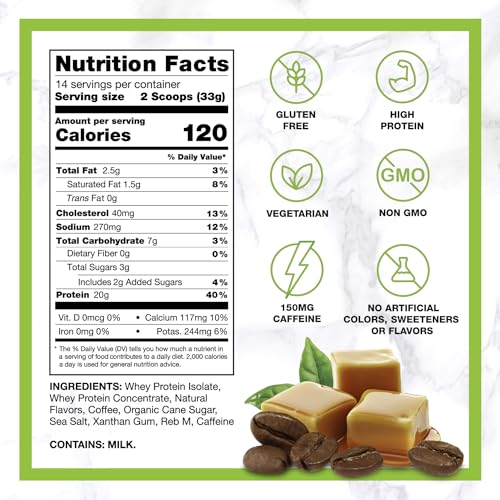 Café macchiato natural sin OGM