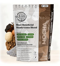 Café negro con superalimentos