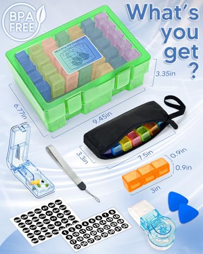 caja de medicinas portátil y práctica