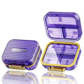 Caja de pastillas Acedada para viajes