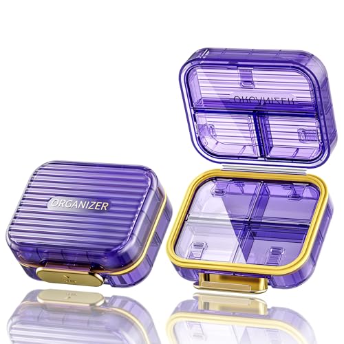 Caja de pastillas Acedada para viajes