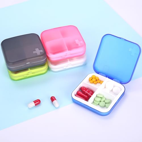 caja de pastillas compacta y ligera