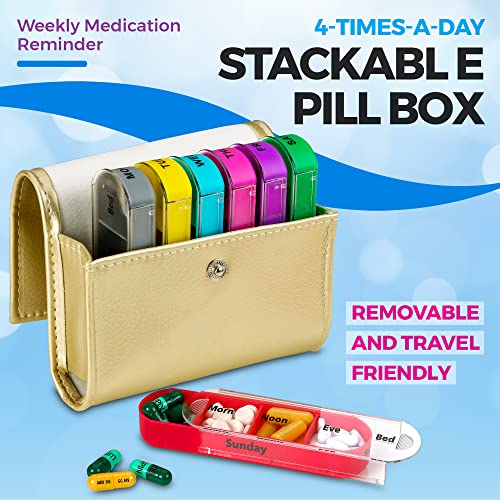 caja de pastillas para mantener ordenados tus medicamentos