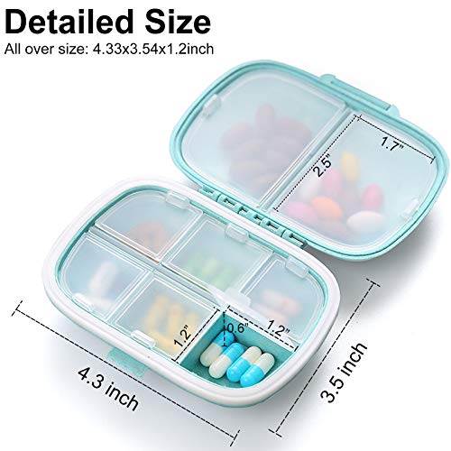 caja de pastillas para viajar