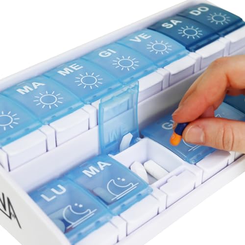 caja de pastillas resistente y funcional