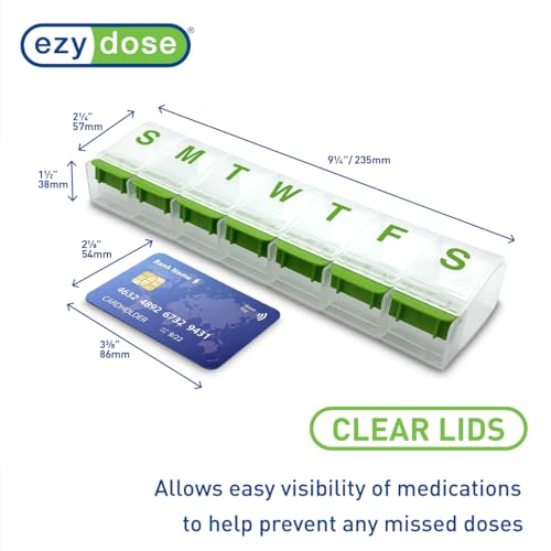 caja planificadora de medicamentos fácil de usar