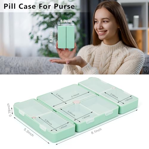 caja plegable para medicamentos diarios
