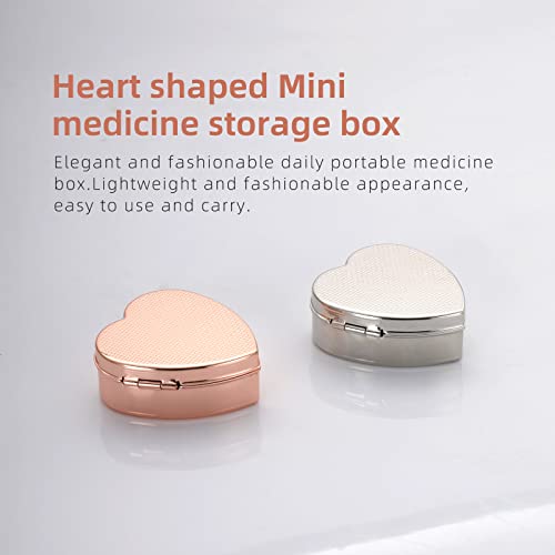 Caja portátil para medicamentos en plata
