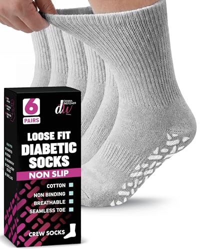calcetas antideslizantes para diabéticos cómodas
