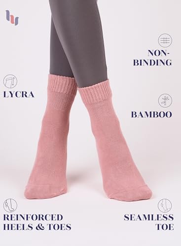 calcetas de rayón de bambú cómodas