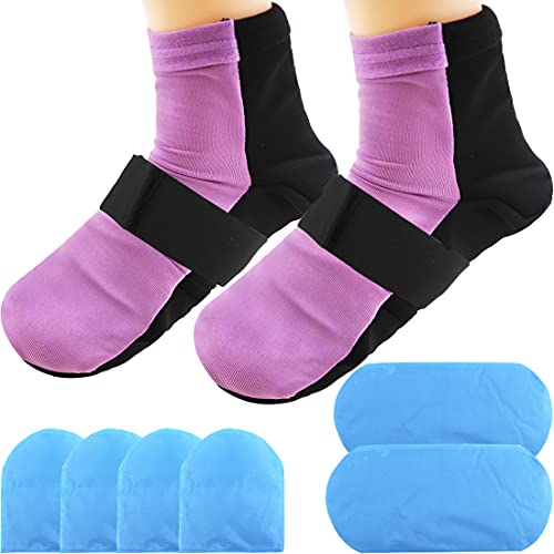 calcetas de terapia fría reutilizables