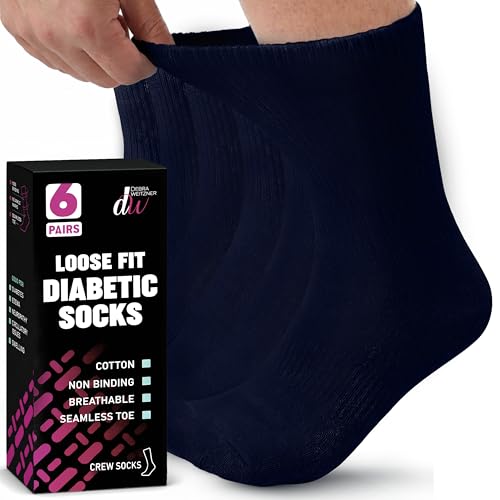 calcetas diabéticas cómodas para hombre