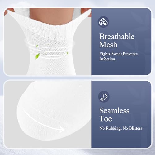calcetas suaves y transpirables para mujer