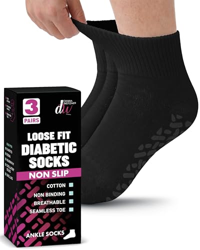 calcetas sueltas cómodas para diabéticos