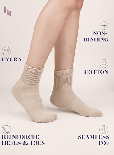 calcetas sueltas para pies sensibles