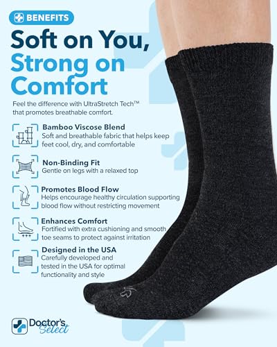 calcetines de bambú transpirables para diabetes