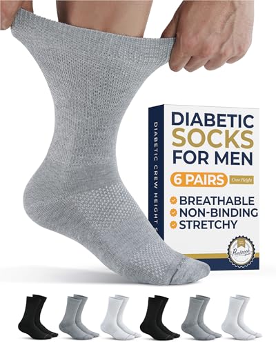 calcetines diabéticos cómodos para hombre