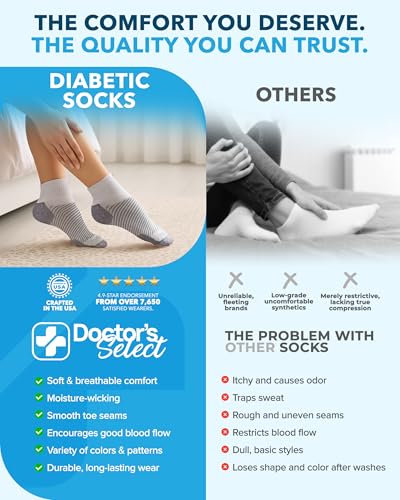 calcetines diabéticos que previenen ampollas