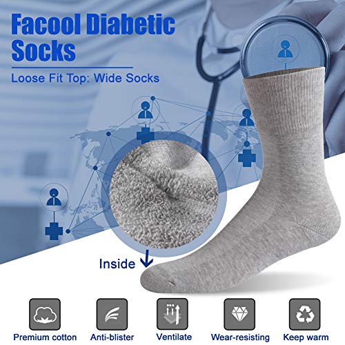 calcetines sin compresión para diabetes