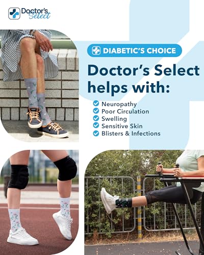 calcetines sin compresión para diabeticos