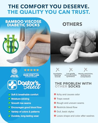 calcetines sin presión para diabetes