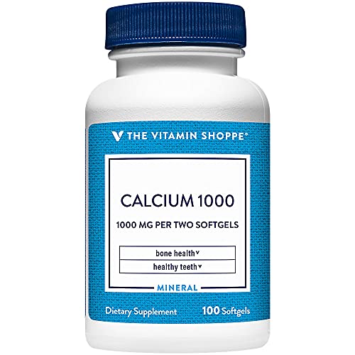 Calcio 1000mg para huesos fuertes