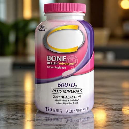 calcio 600 mg para huesos fuertes