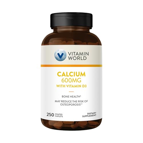 Calcio 600mg para huesos fuertes