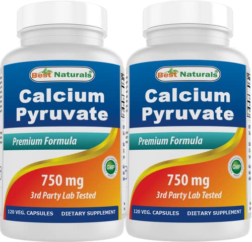 Calcio piruvato 750 mg beneficios