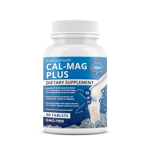 Calcio y Magnesio para huesos fuertes