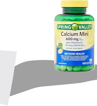 Calcio y vitamina D3 para huesos fuertes