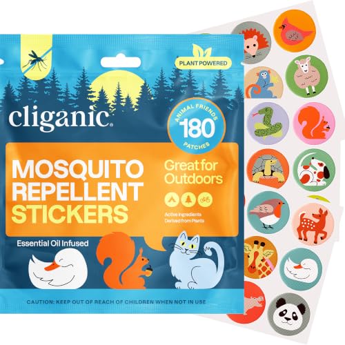 calcomanías repelentes de mosquitos para niños