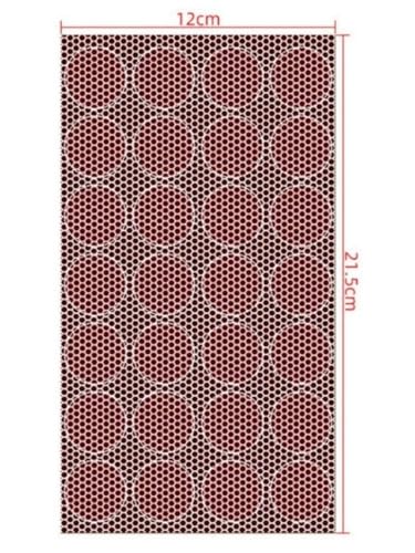 calcomanías rojas para manualidades